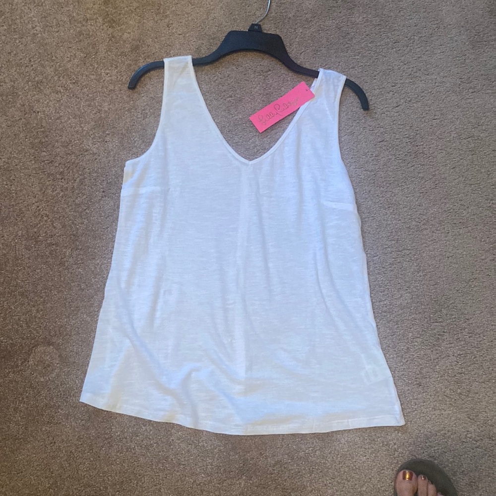 Lilly Pulitzer White Tank NWT